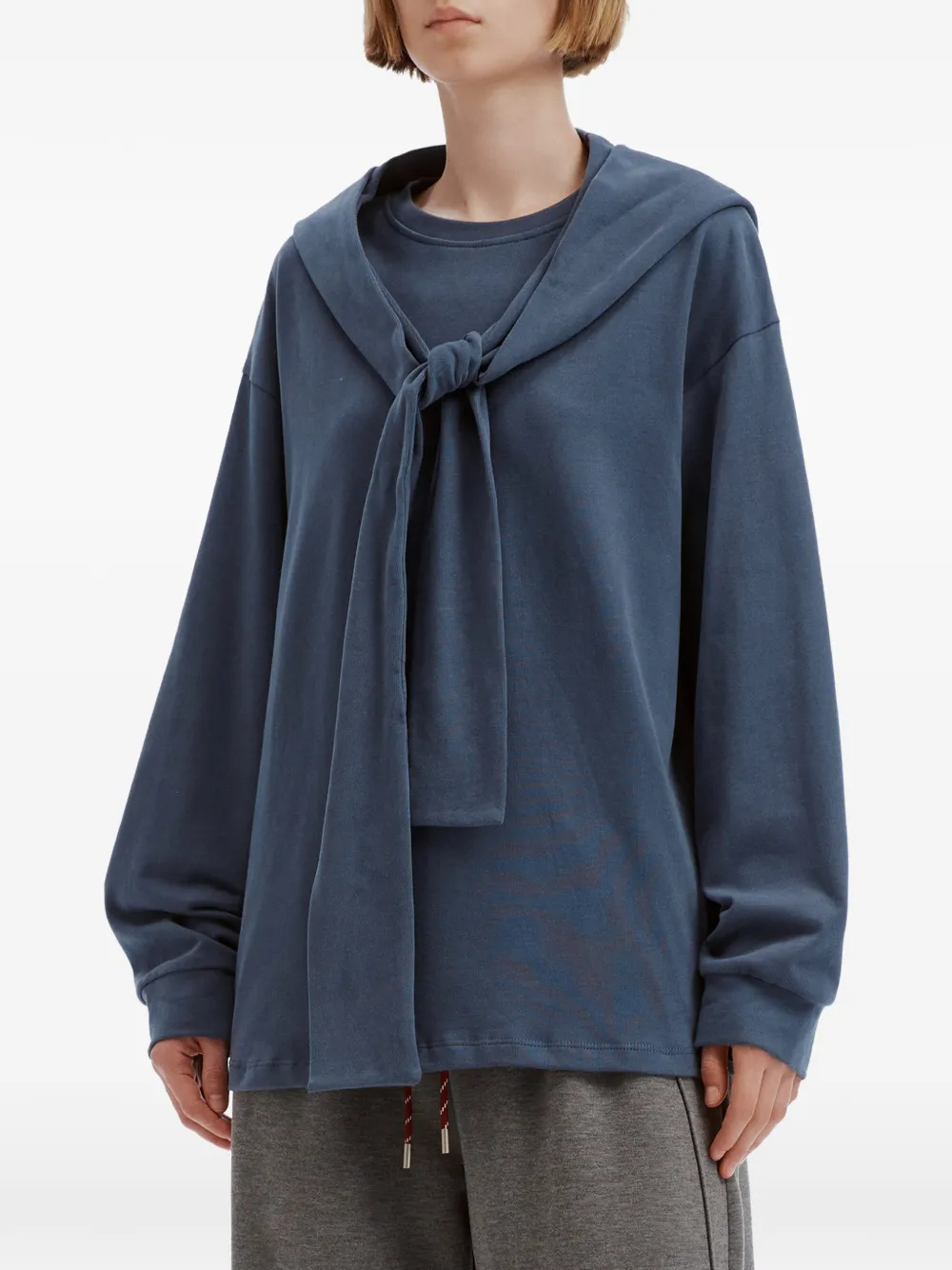 tout a coup T-shirt met lange mouwen Blauw