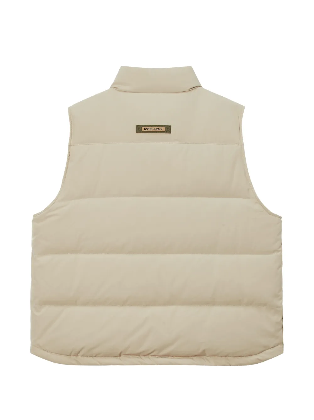 izzue Bodywarmer met logopatch Beige