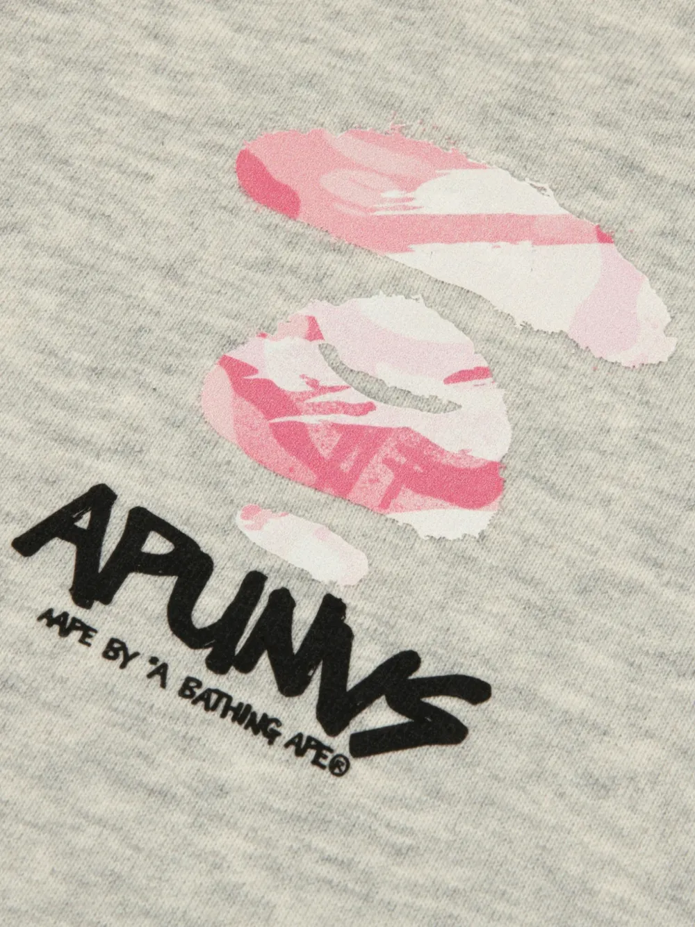 AAPE BY *A BATHING APE AAPE hoodie met rits Grijs