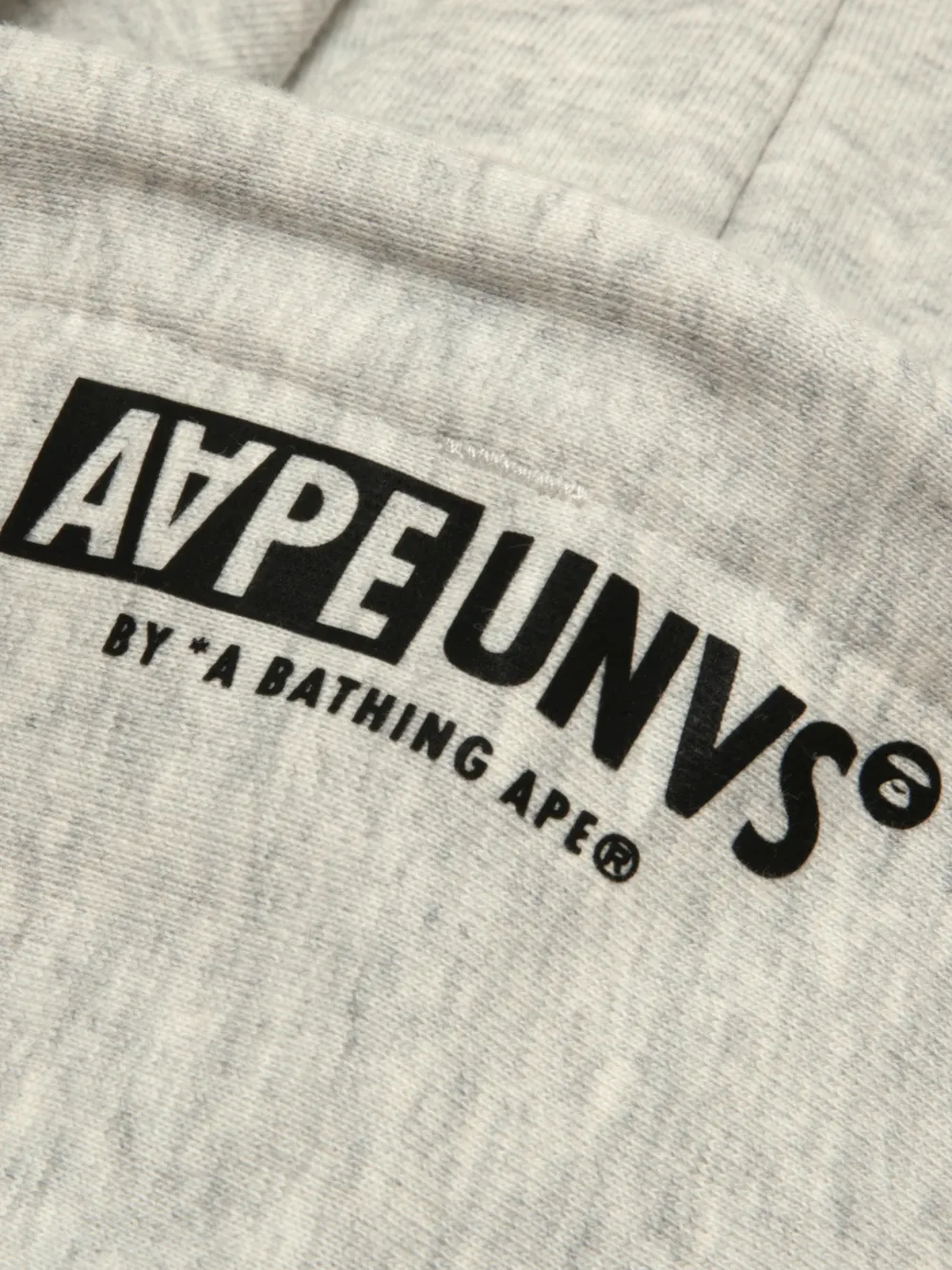 AAPE BY *A BATHING APE AAPE hoodie met rits Grijs