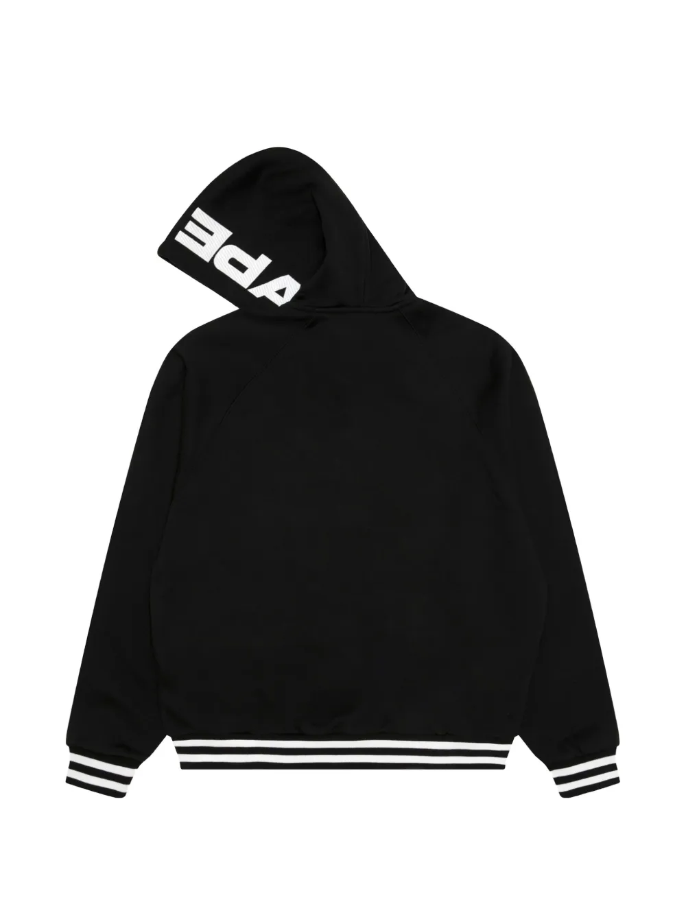 AAPE BY *A BATHING APE Overhemd met logopatch Zwart