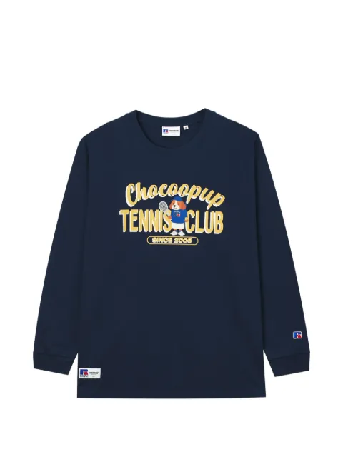 CHOCOOLATE graphic-print long-sleeved T-shirt