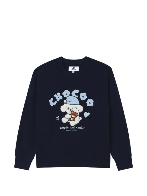 CHOCOOLATE graphic-print jumper