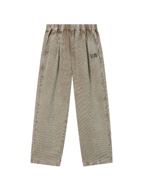 FINGERCROXX corduroy pleated trousers