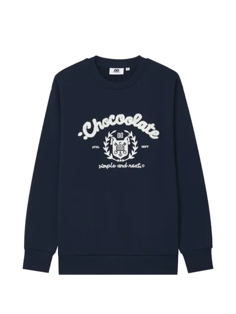 CHOCOOLATE logo-print sweatshirt