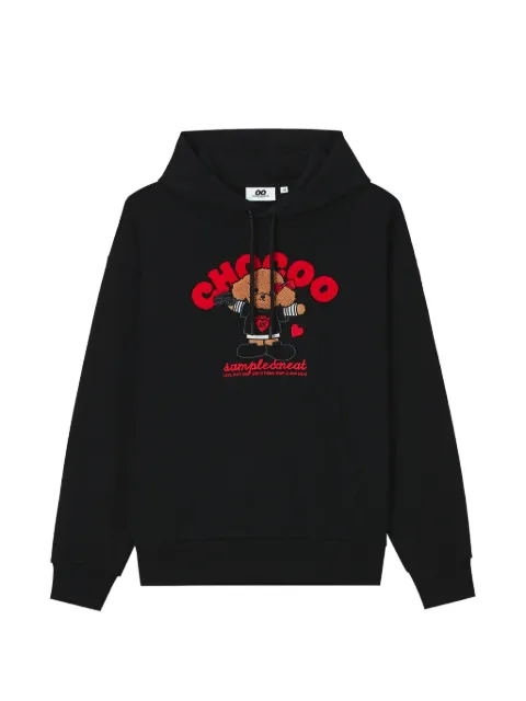 CHOCOOLATE graphic-print drawstring hoodie