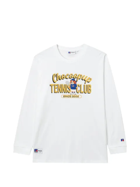 CHOCOOLATE graphic-print long-sleeve T-shirt