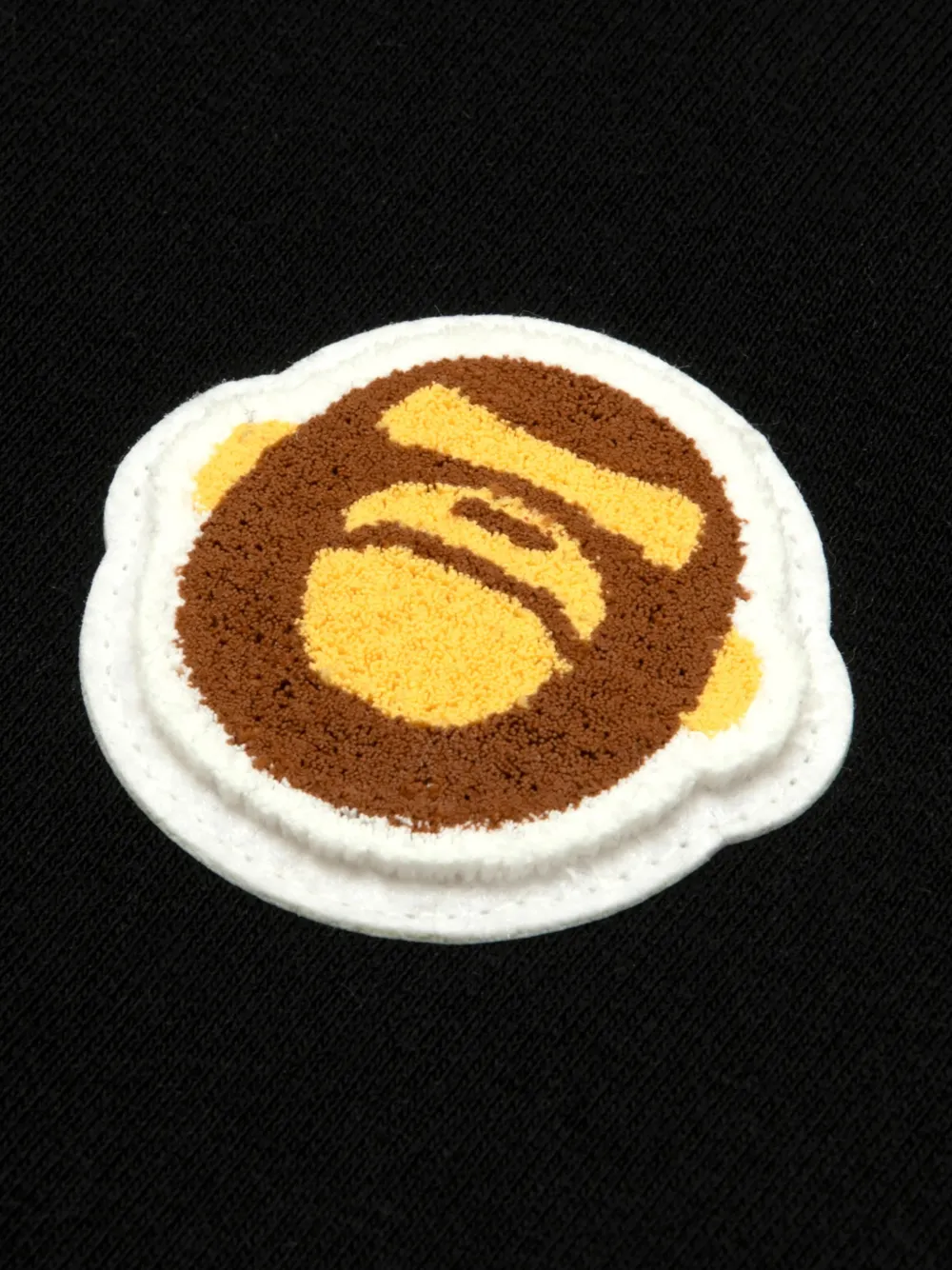 AAPE BY *A BATHING APE AAPER Aldo sweater met logo-patch Zwart