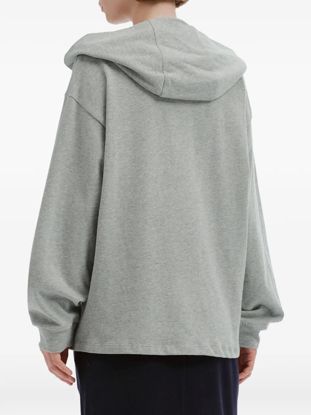 tout a coup Gelaagde hoodie Grijs