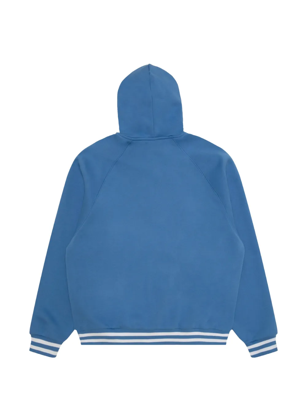 AAPE BY *A BATHING APE logo-patch press-stud hoodie Blauw