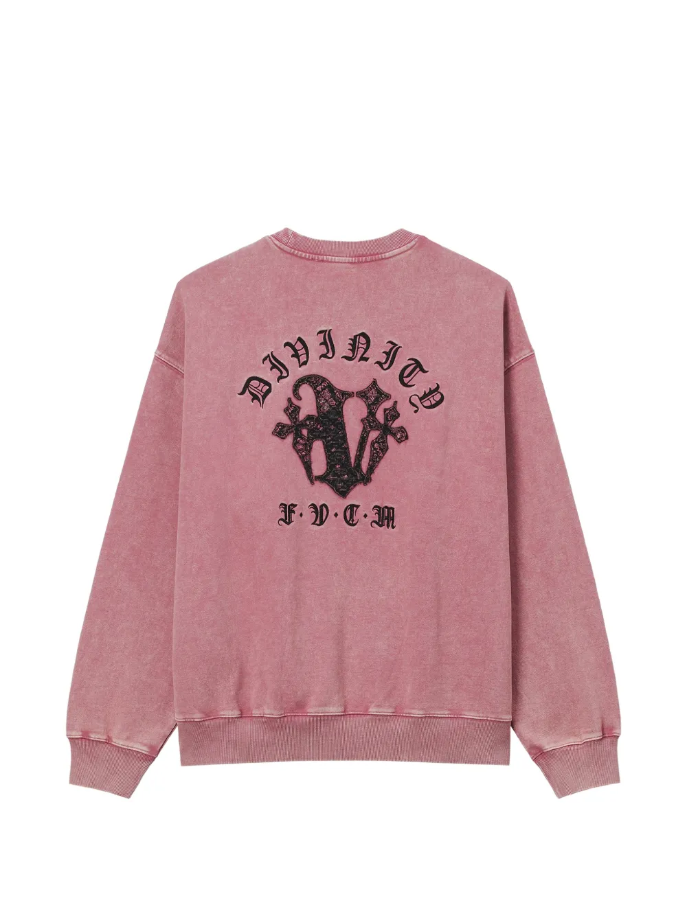 FIVE CM Sweater met logoprint Roze