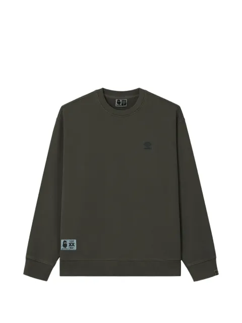 FINGERCROXX logo-patch sweatshirt