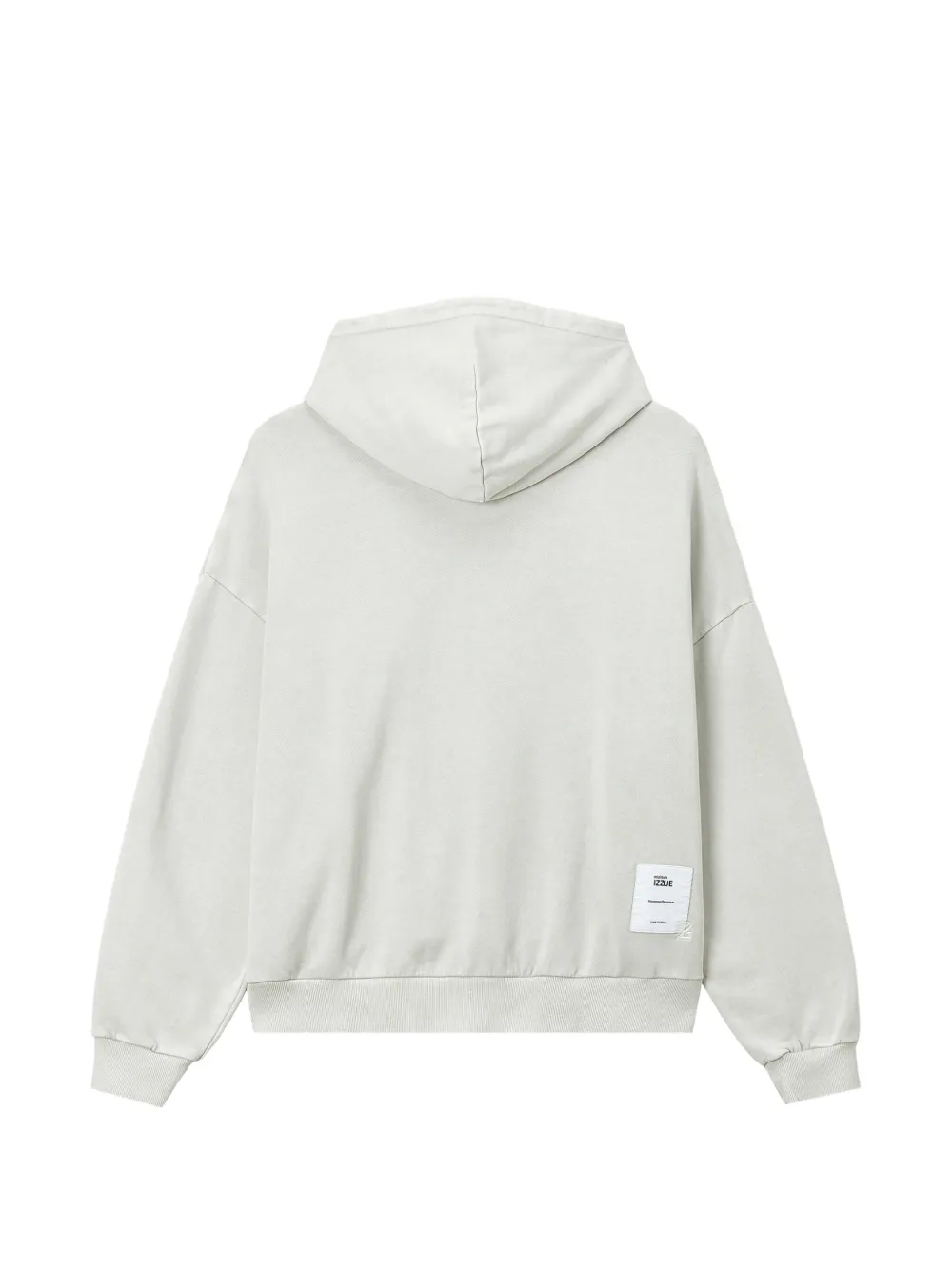 izzue Hoodie met logoprint Grijs
