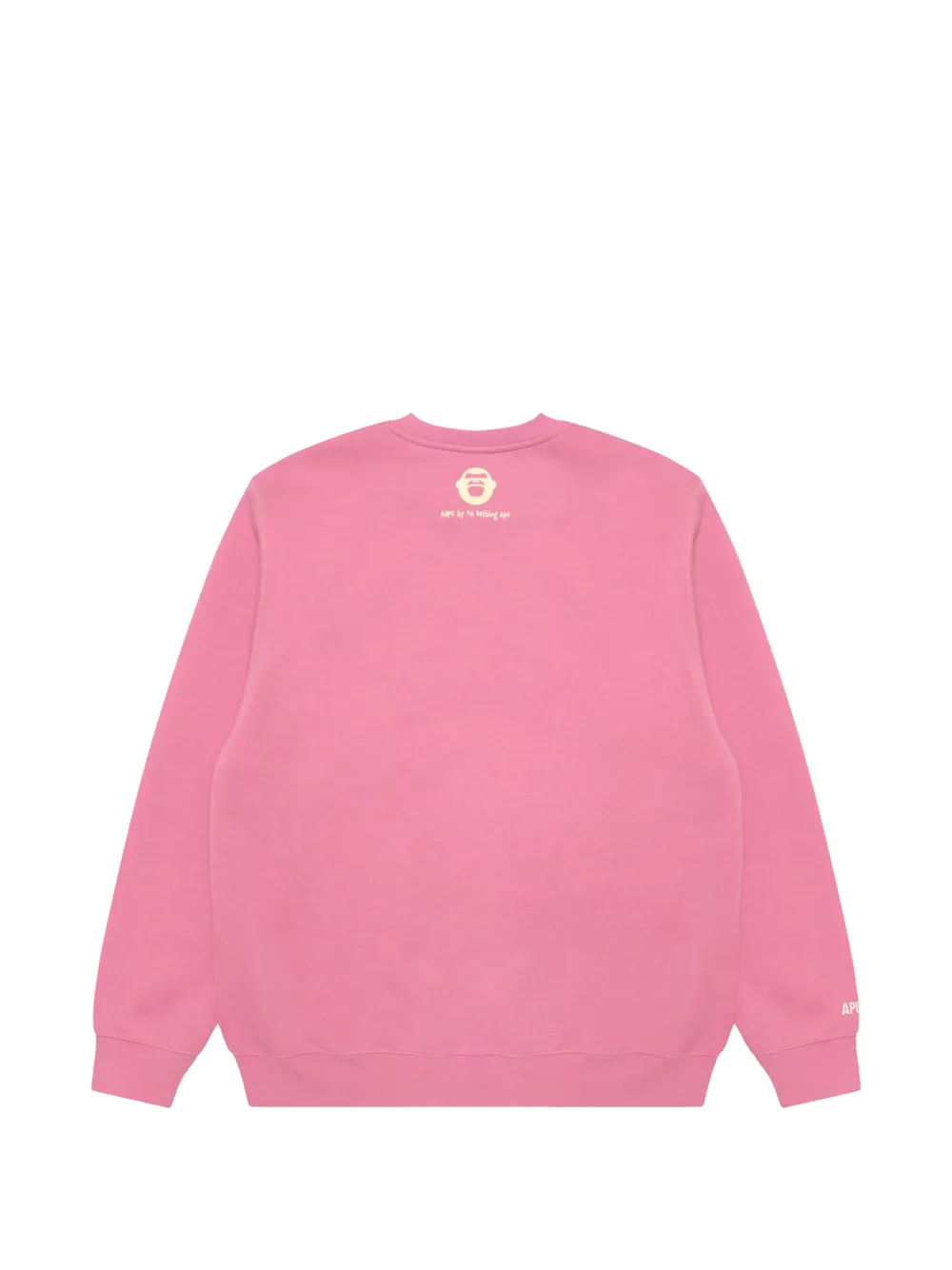 AAPE BY *A BATHING APE Aldo trui met logo-patch Roze
