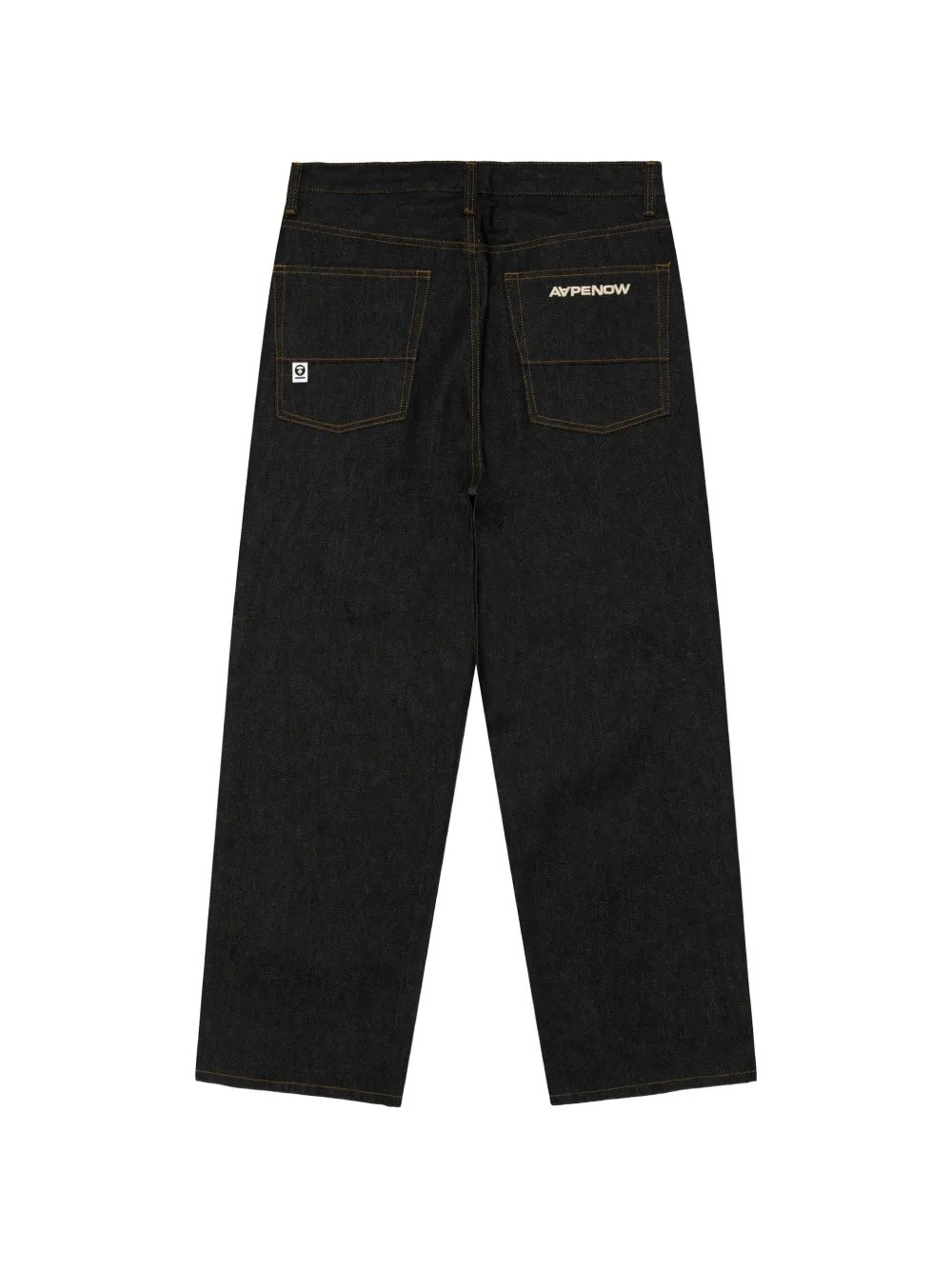 AAPE BY *A BATHING APE Straight jeans Blauw