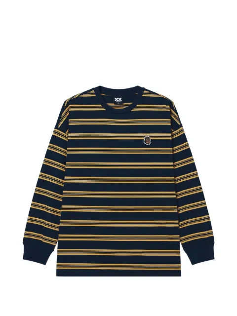 FINGERCROXX horizontal-stripe long-sleeve T-shirt