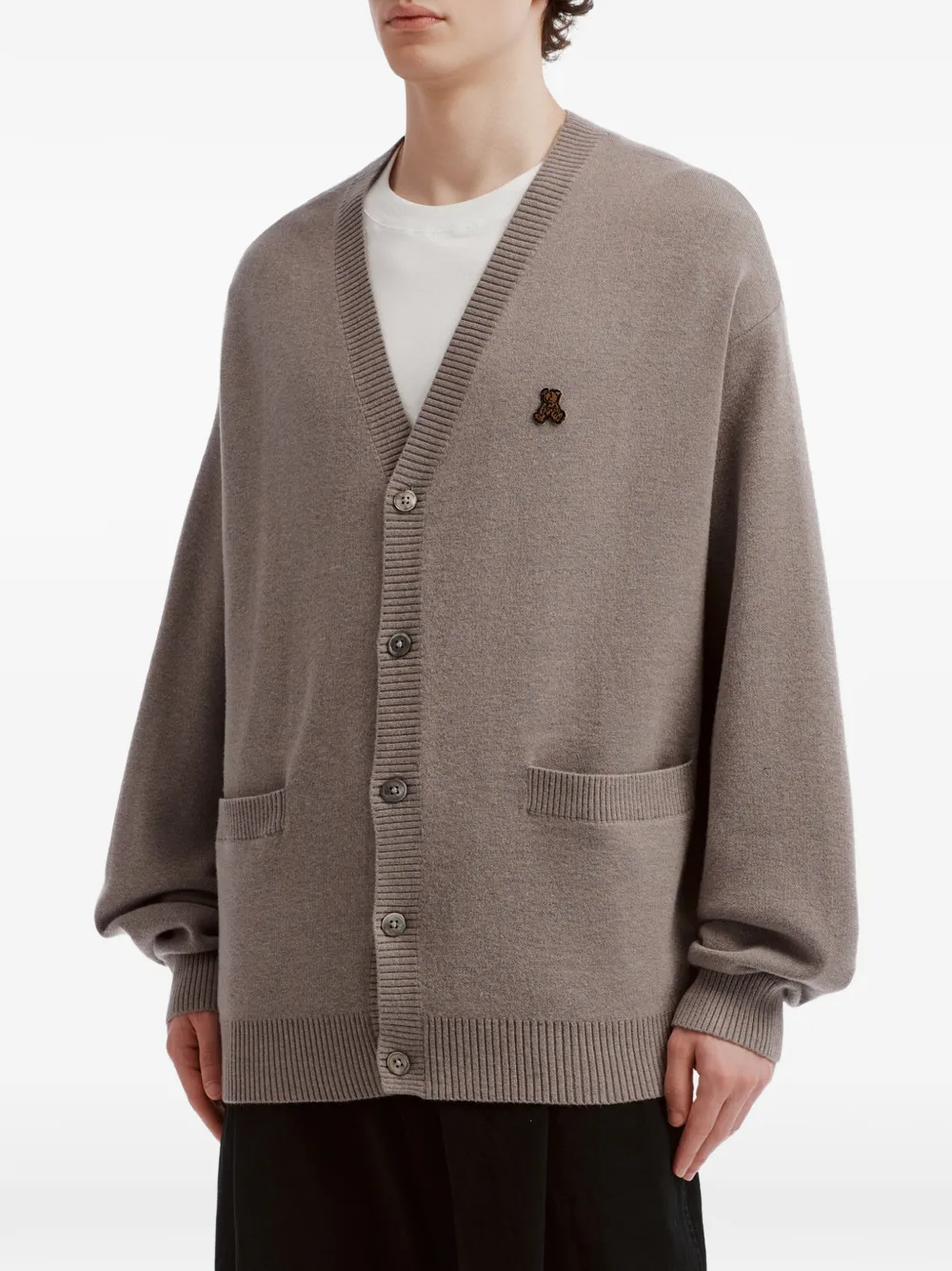 izzue Vest met logopatch Grijs