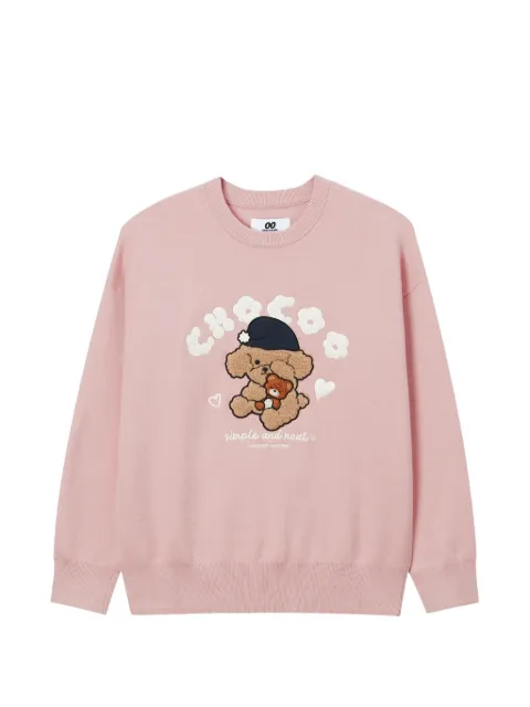 CHOCOOLATE graphic-patch sweatshirt