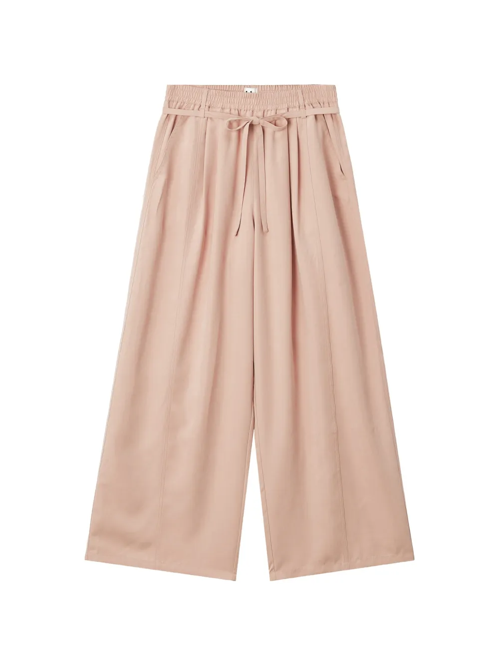 b+ab pleated wide-leg trousers - Rosa