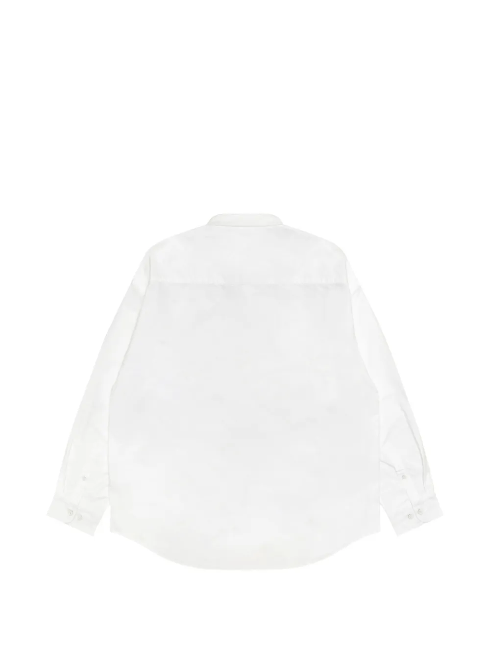 AAPE BY *A BATHING APE Moonface button-down overhemd met logopatch Wit