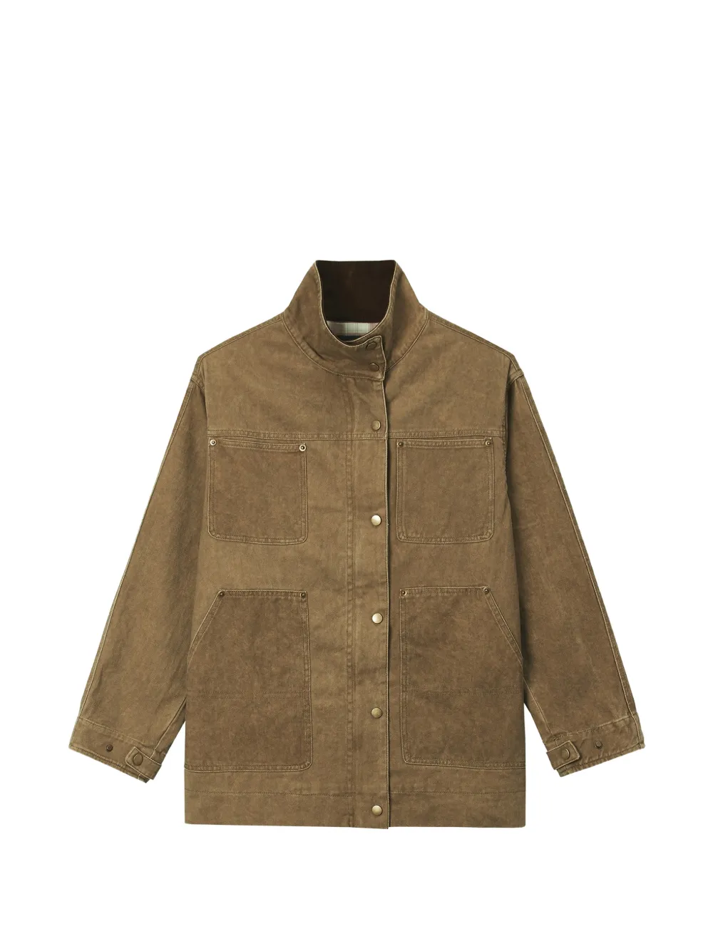 tout a coup high-neck multi-pocket jacket