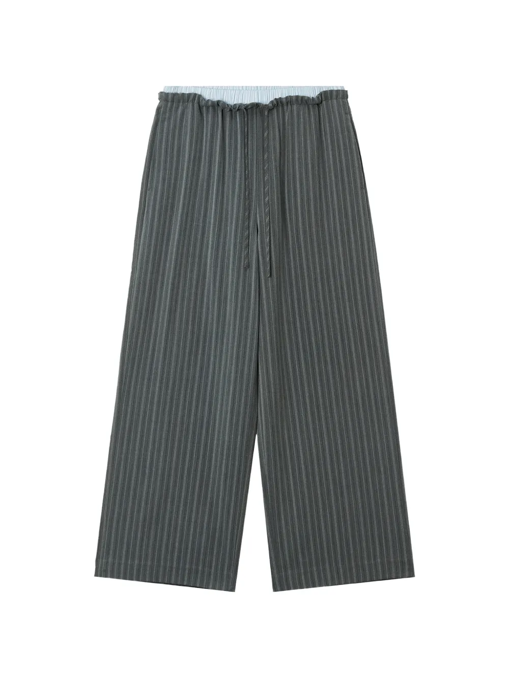 b+ab pinstripe wide-leg trousers - Grigio