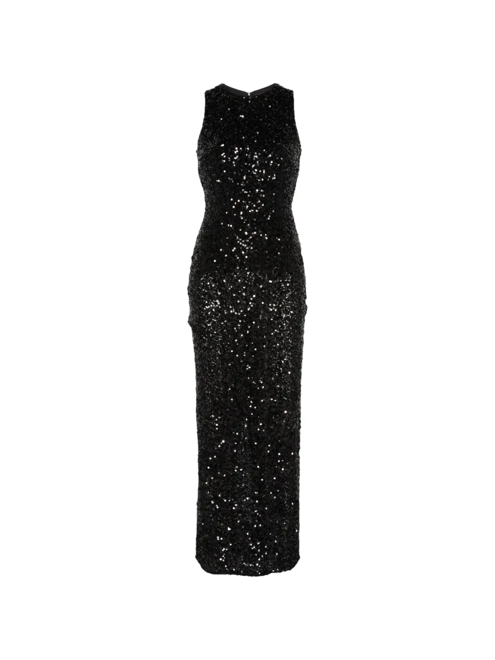 ROTATE BIRGER CHRISTENSEN sequins sleeveless dress - Nero
