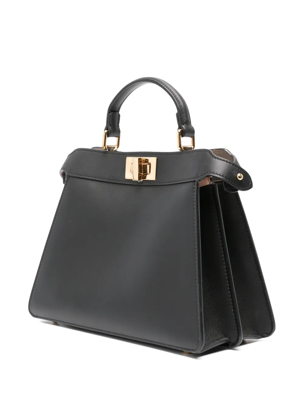 FENDI Kleine Peekaboo ISeeU tas Zwart