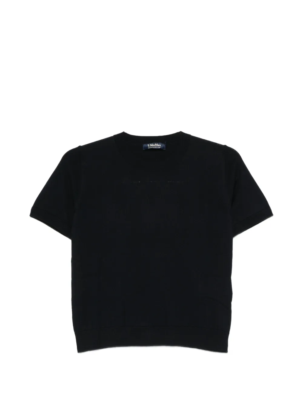 'S Max Mara cashmere cotton and silk yarn jumper ultramarine Blauw