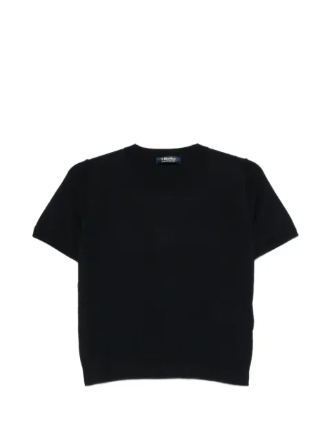 'S Max Mara jersey de punto de manga corta