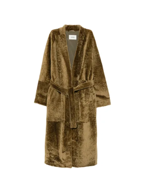 Arma Dilan belted leather coat
