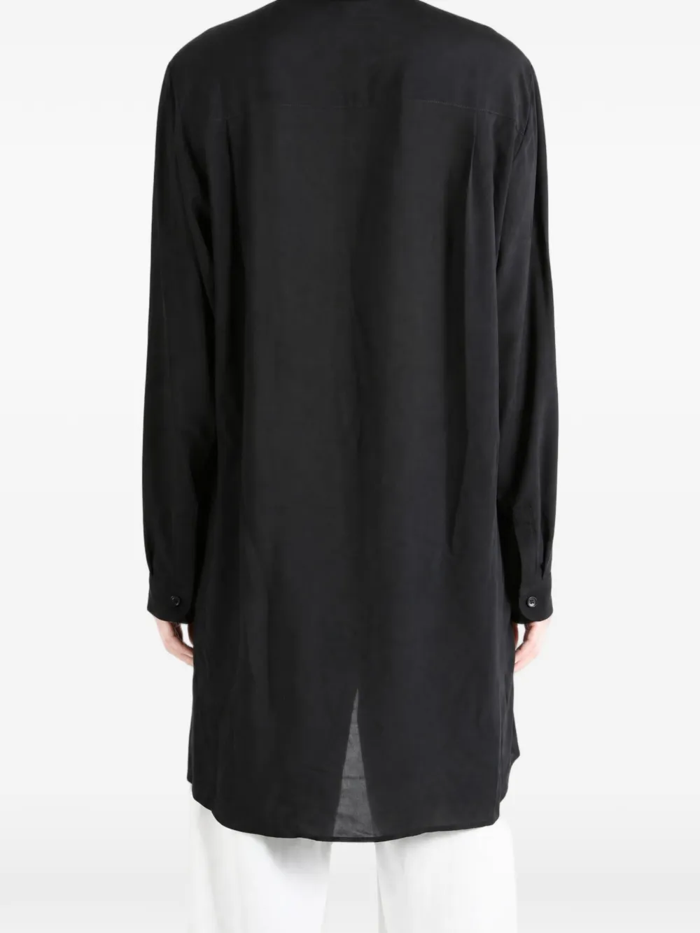 Y's Blouse met patchwork Zwart