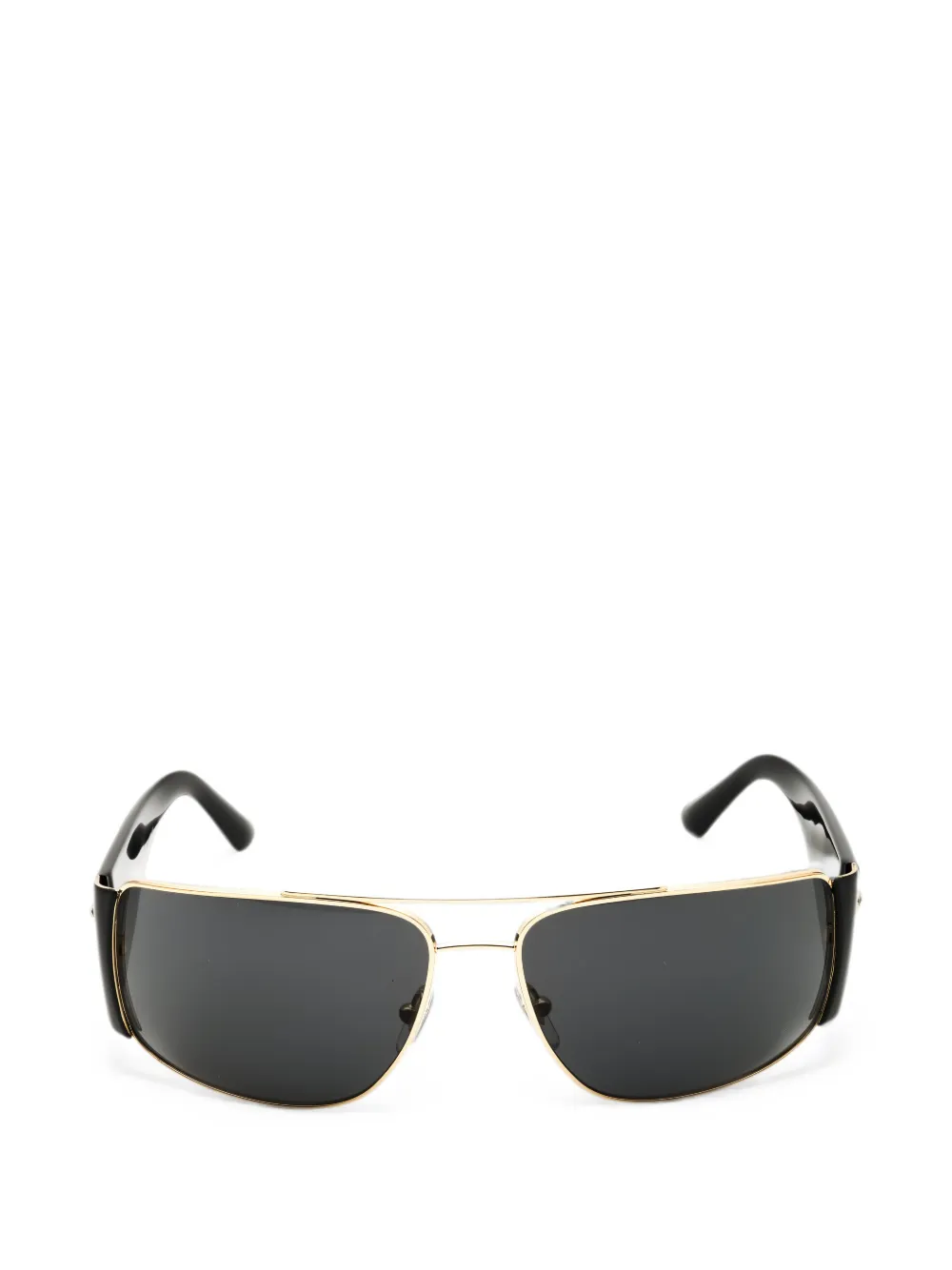 Versace Eyewear rectangle-frame sunglasses - Oro