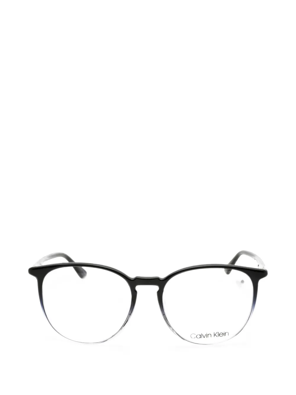 Calvin Klein round-frame glasses - Blu