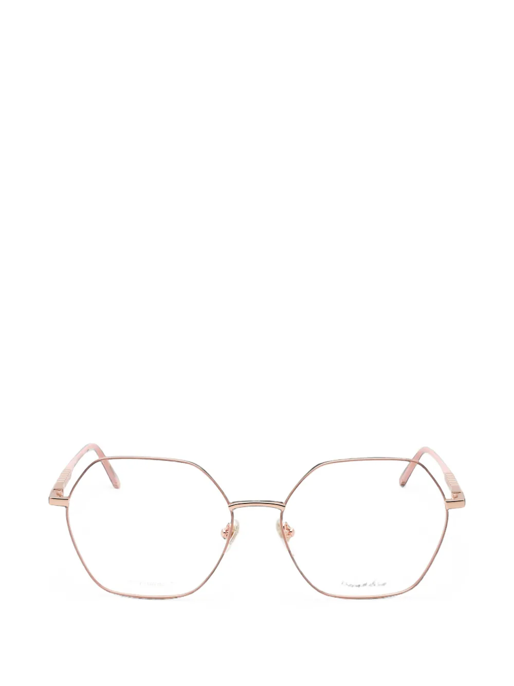 Chopard geometric-frame glasses - Rosa