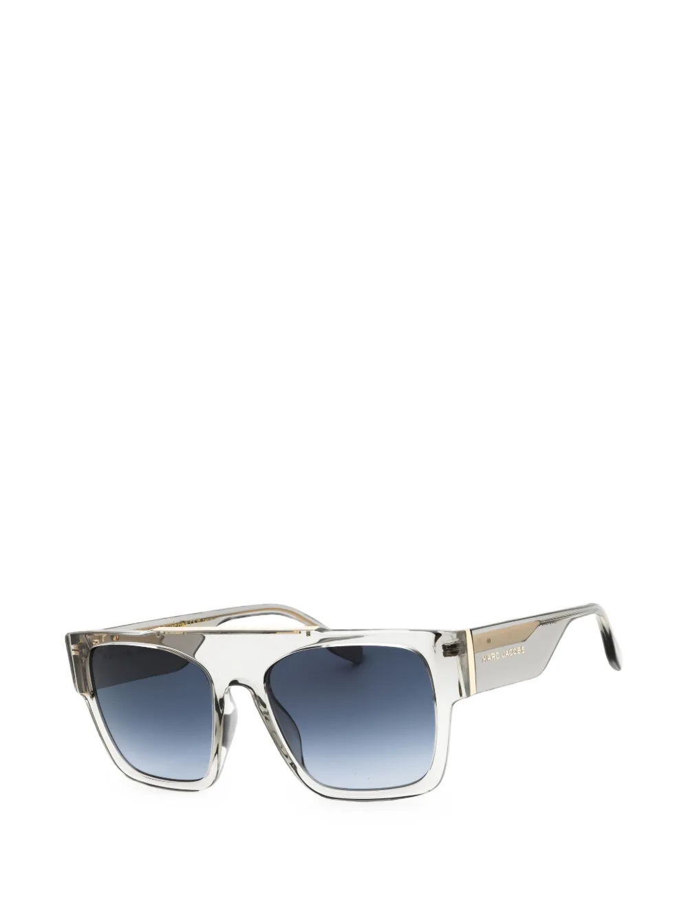 Marc Jacobs Rectangle-frame Sunglasses In White