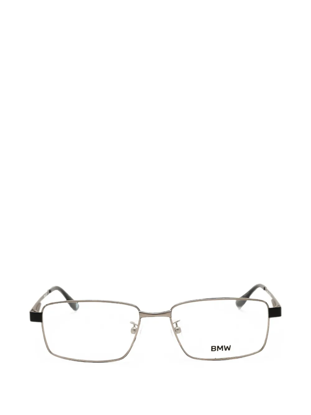 Bmw Rectangle-frame Glasses In Grey