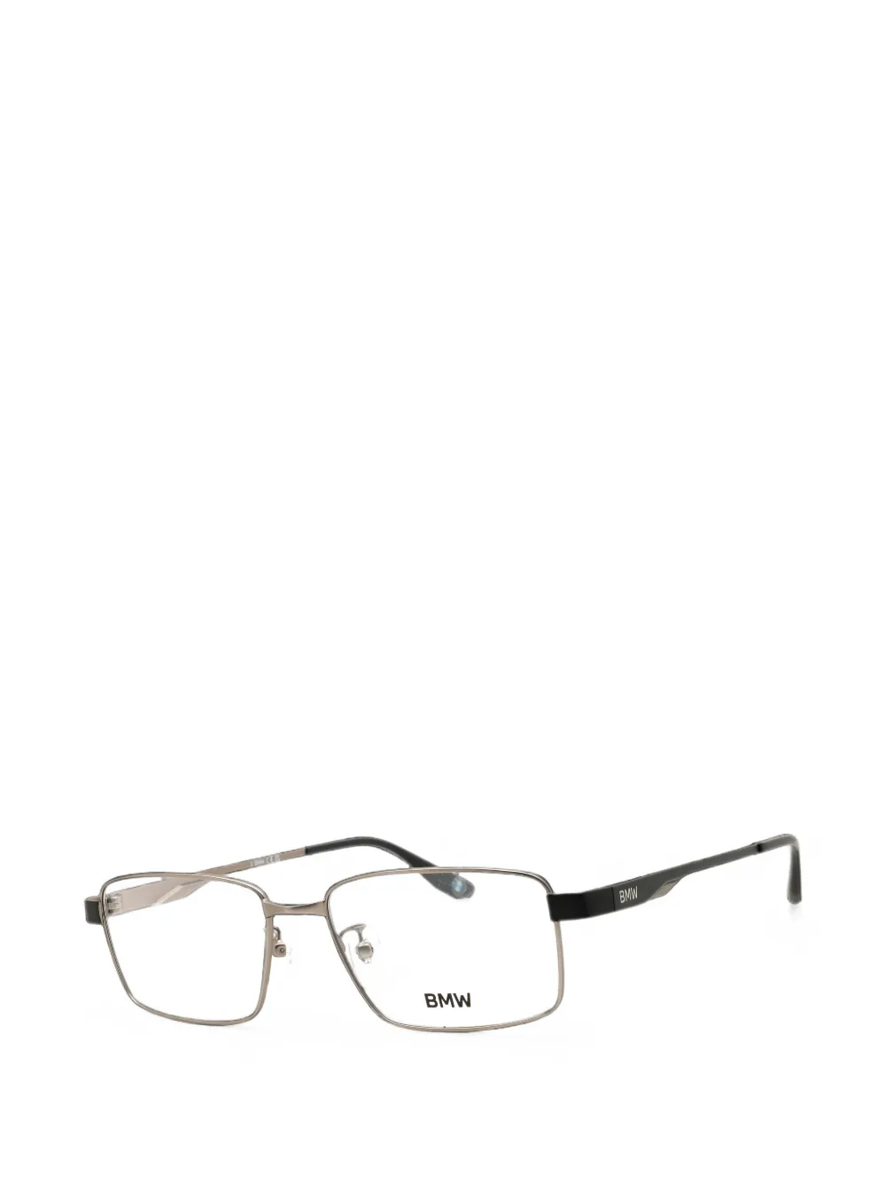Bmw Rectangle-frame Glasses In Gray