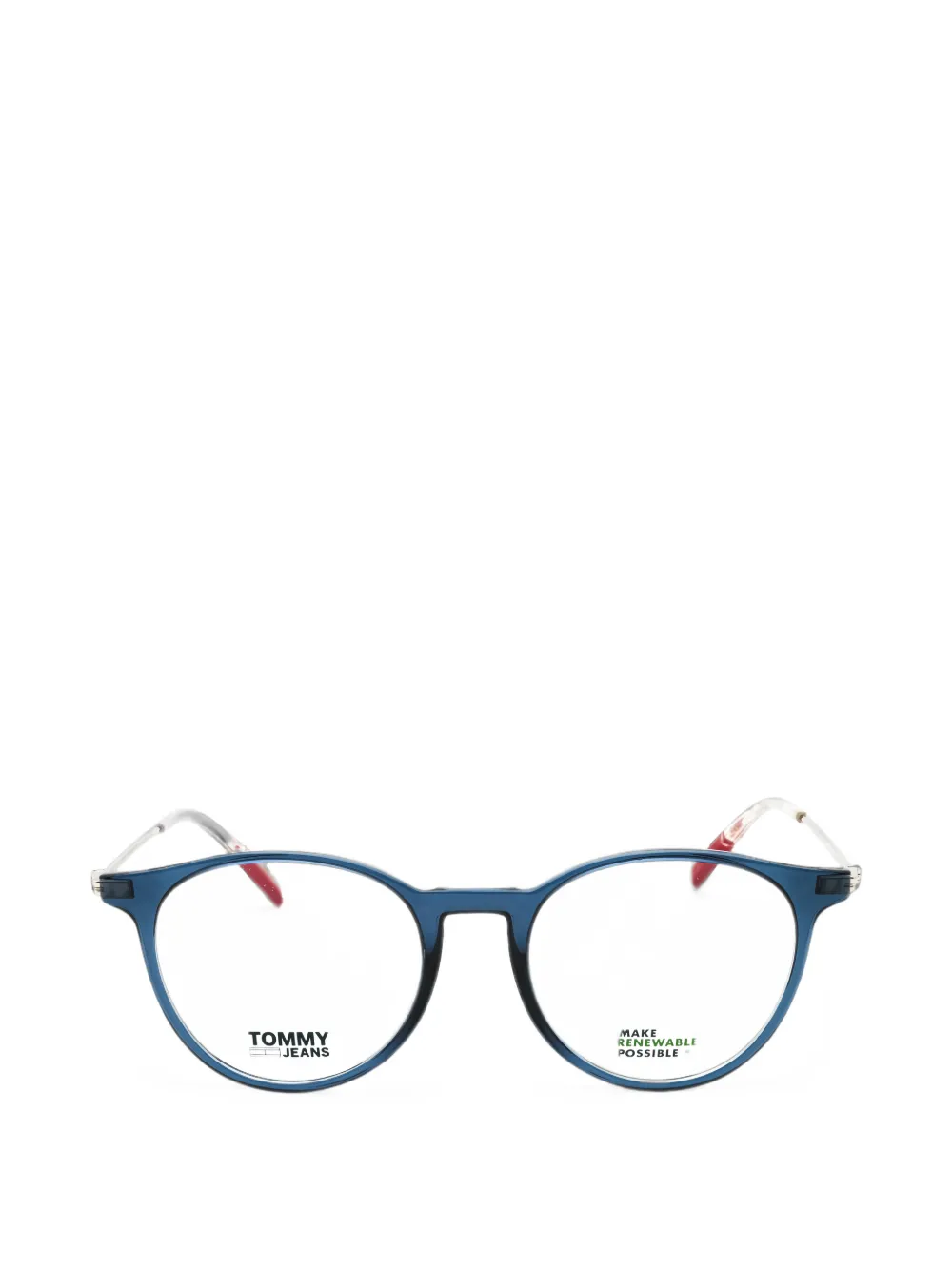 Tommy Hilfiger round-frame glasses - Blu