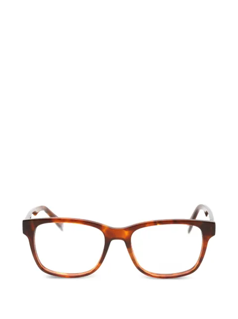 Lacoste tortoiseshell-effect rectangle-frame glasses