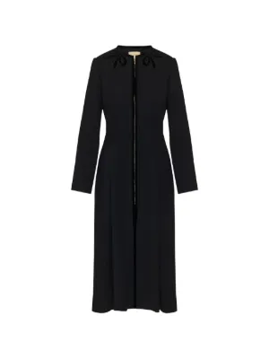 FENDI ウールコート | ブラック | FARFETCH JP