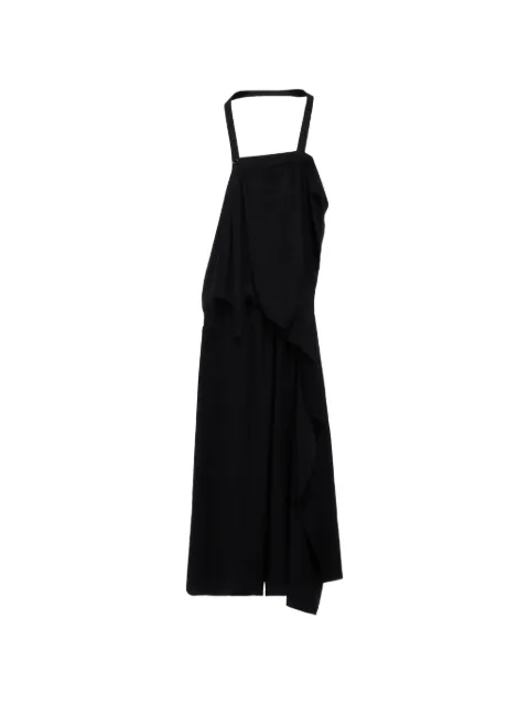 Y's vestido midi con diseño asimétrico y drapeado