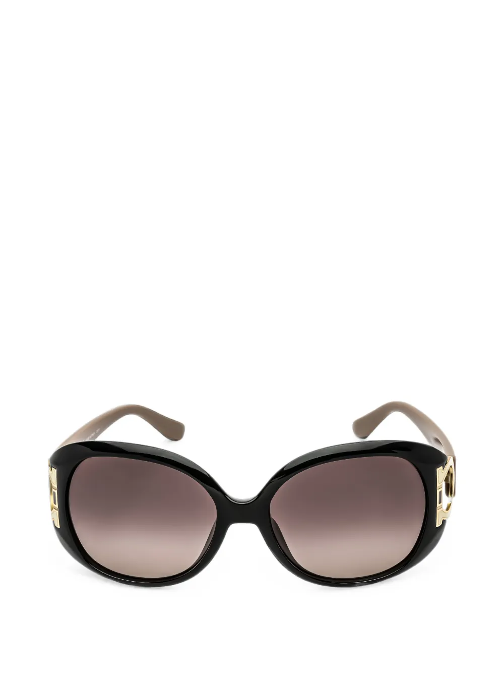 Ferragamo Eyewear Gancini oval-frame sunglasses