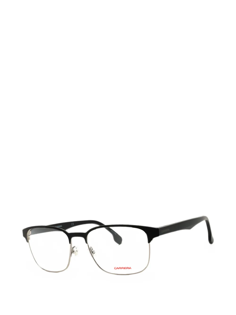 Carrera browline-frame glasses Zwart