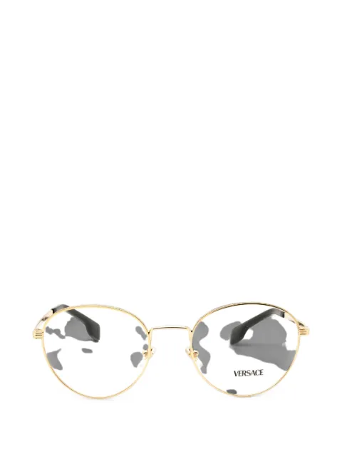 Versace round-frame glasses