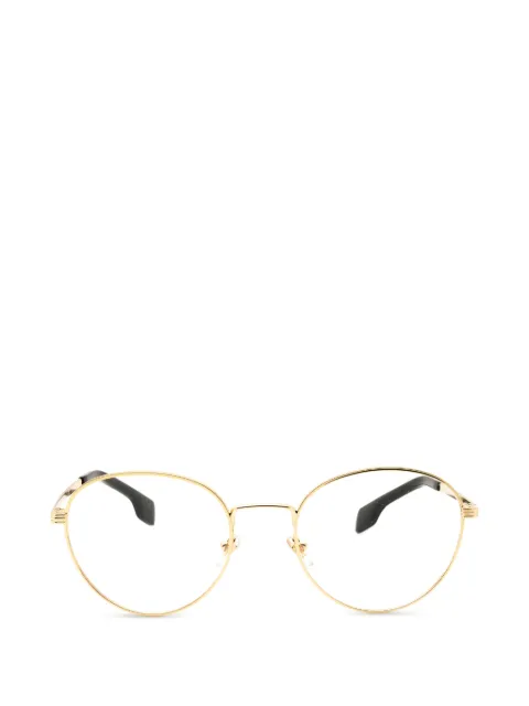 Versace round-frame glasses
