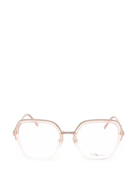 Chopard geometric-frame glasses