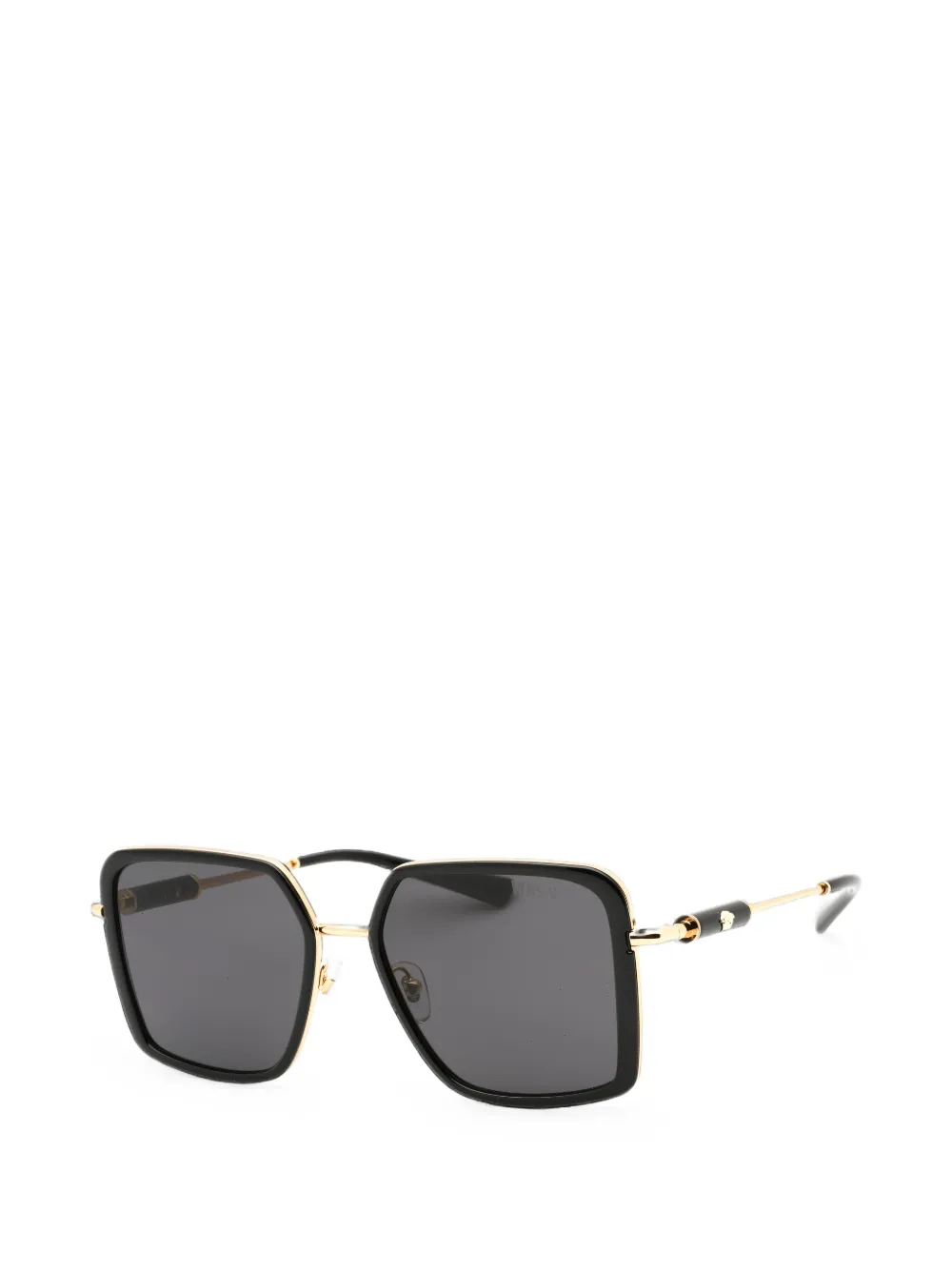 Versace Eyewear Medusa geometric-frame sunglasses Goud