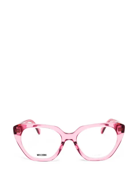 Moschino Eyewear logo-detail glasses