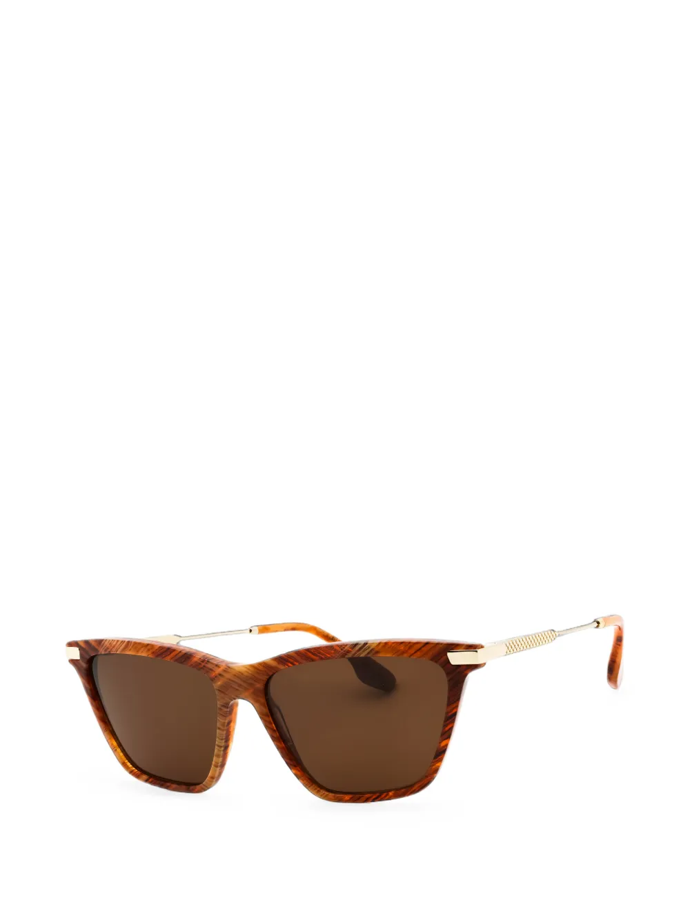 Victoria Beckham tortoiseshell-effect cat-eye sunglasses Bruin